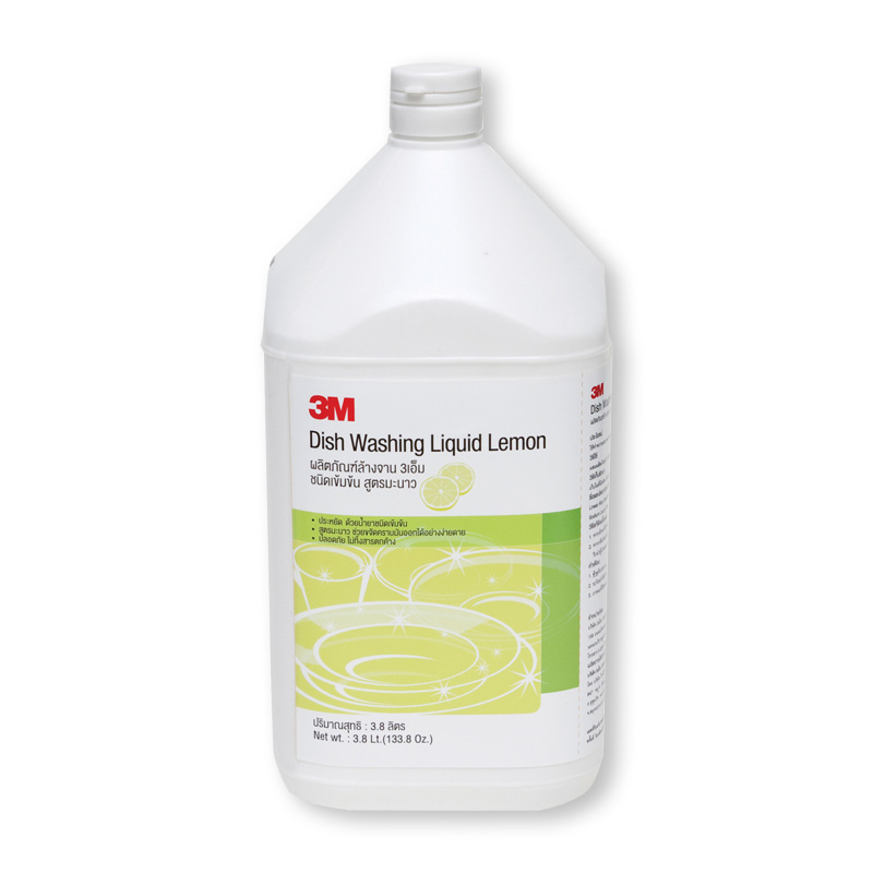 3M Dishwashing Liquid Commercial Lemon Scent 3.8 L Makroclick