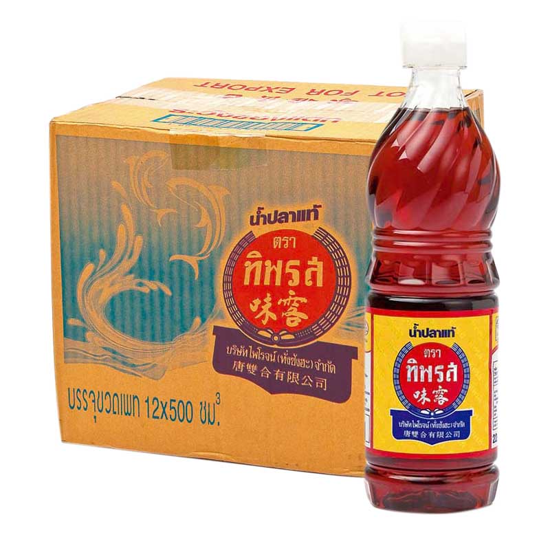 Tiparos Fish Sauce 500 ml x 12 Bottles Makroclick