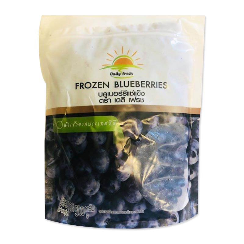 Daily Fresh Frozen Blueberries 500g Makroclick