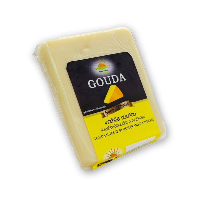 Daily Fresh Gouda Cheese Block 200g Makroclick