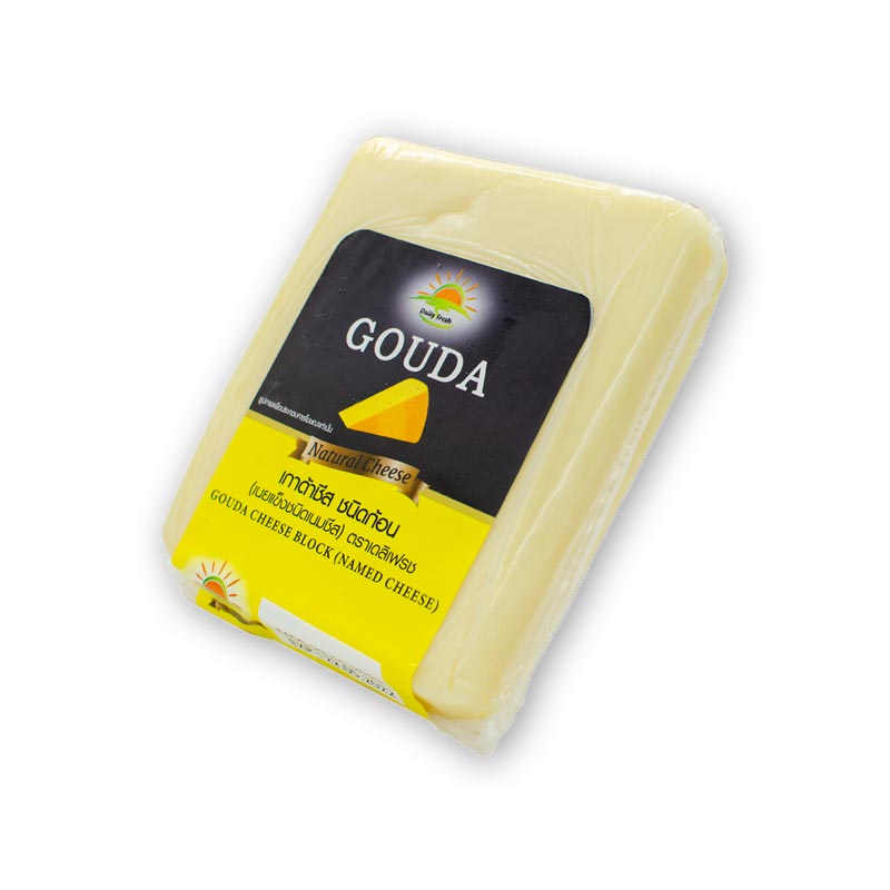 Daily Fresh Gouda Cheese Block 200g Makroclick