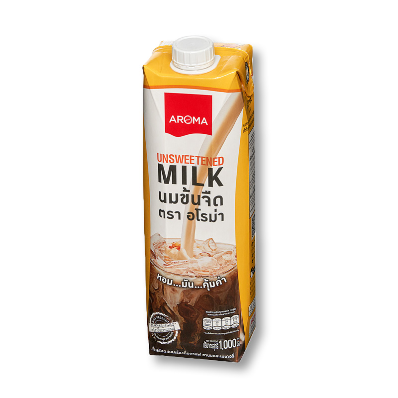 Aroma Unsweetened Milk 1000 ml Makroclick